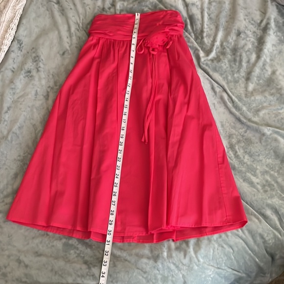 Strapless Bright Pink Party Dress 💓 - Picture 3 of 9